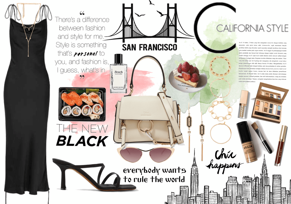 California style: San Francisco girl