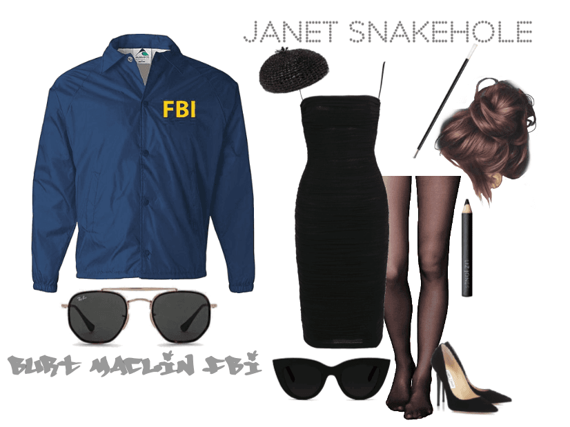 Burt Maclin, FBI, and Janet Snakehole