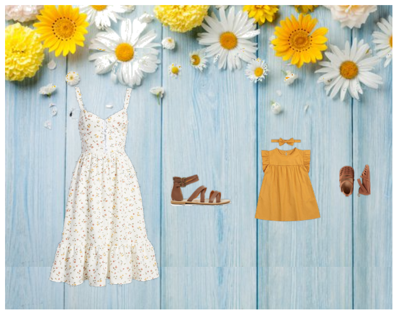 Mommy and Baby Girl Summer Dress