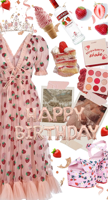 Birthday Outfit: The Strawberry Dress