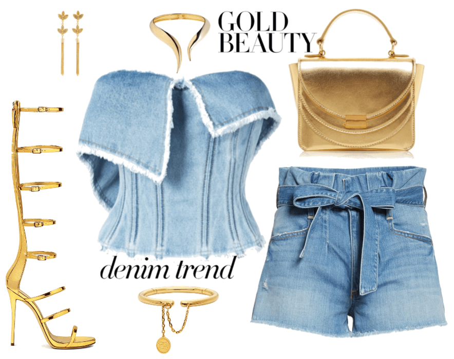GOLD AND DENIM