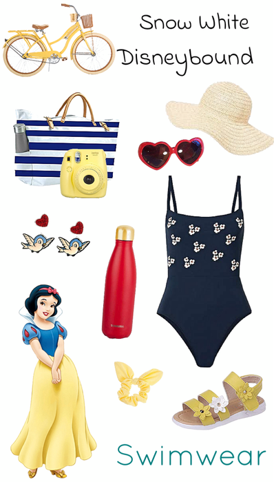 Snow White Swimwear Disneybound