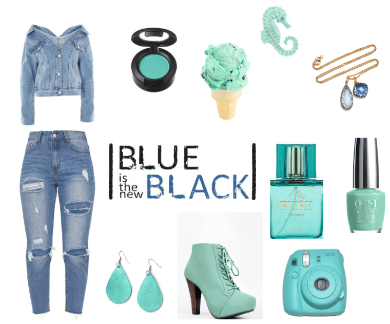 BLUE IS THE NEW BLACK