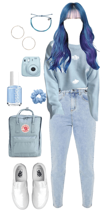 outfit inspired by the sky