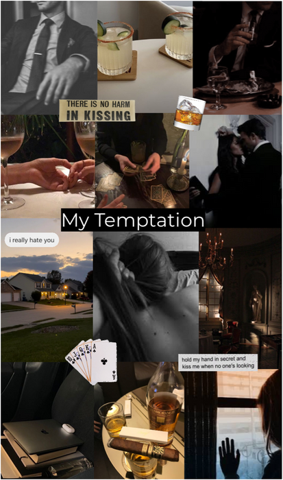My Temptation - Book Moodboard