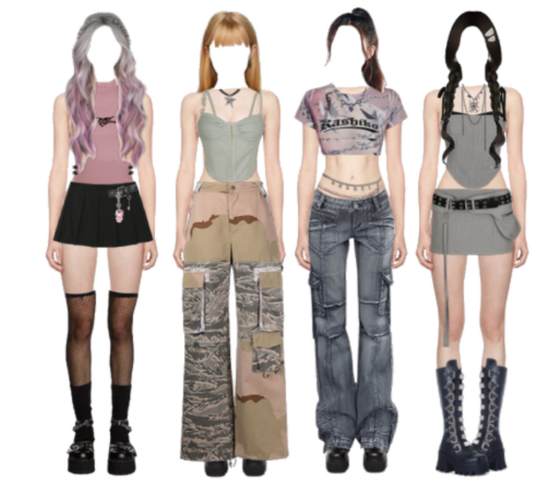 KPOP STAGE OUTFIT