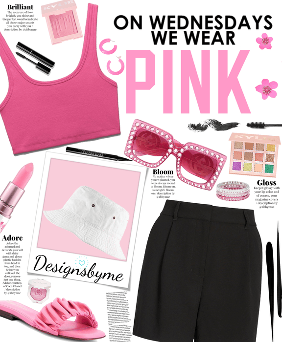 Wednesday we use pink 💕💗💖