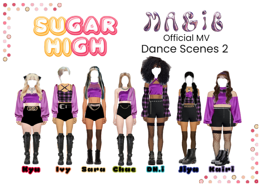 Sugar High "MAGIC" MV | Dance Scenes 2