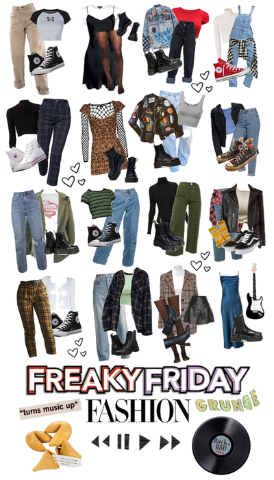 ~FREAKY FRIDAY~ inspired outfits