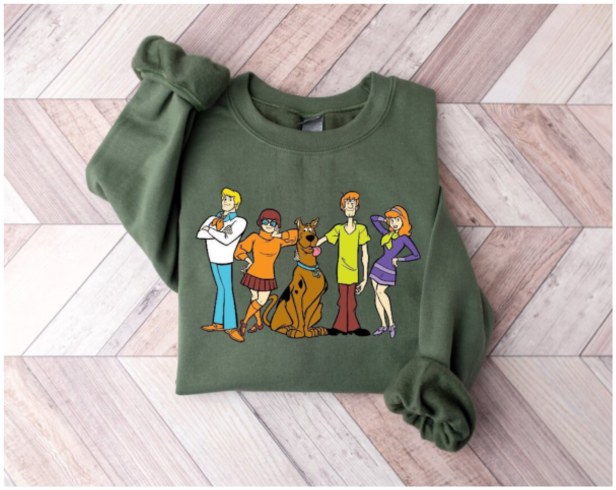 Vintage Scooby Doo Sweatshirt and Hoodie