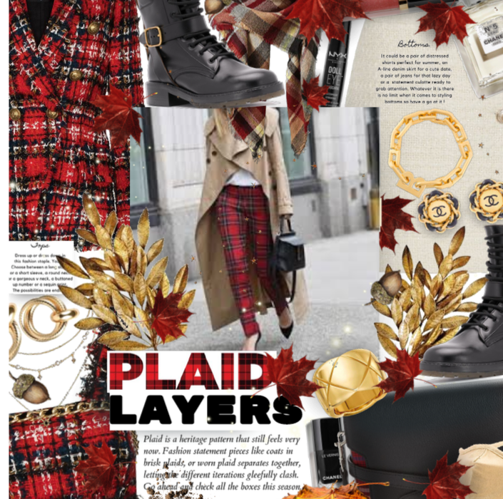 Plaid Over Layers