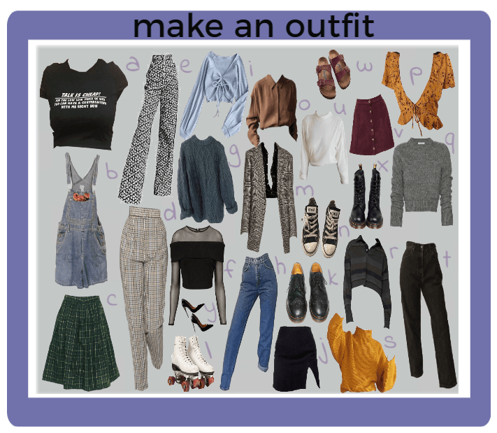 make an outfit