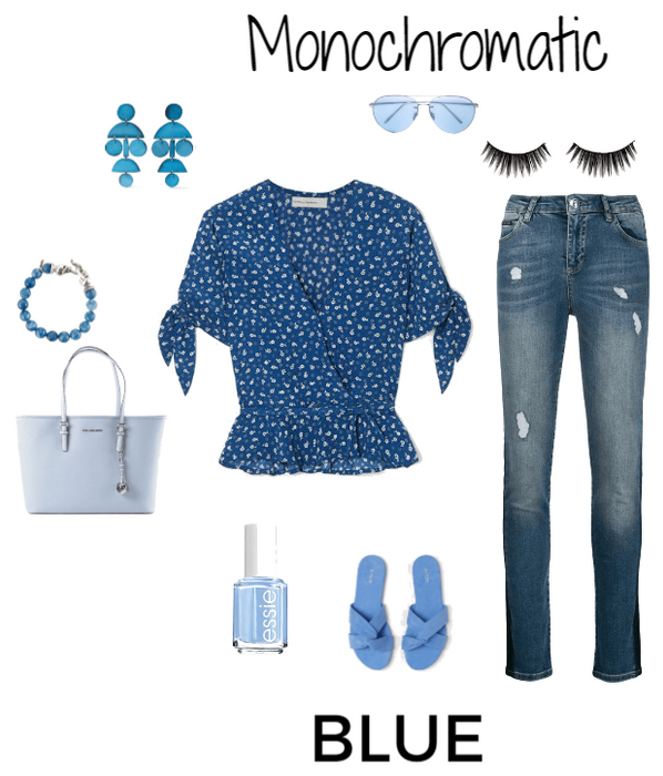 Monochromatic Blue Example for Class