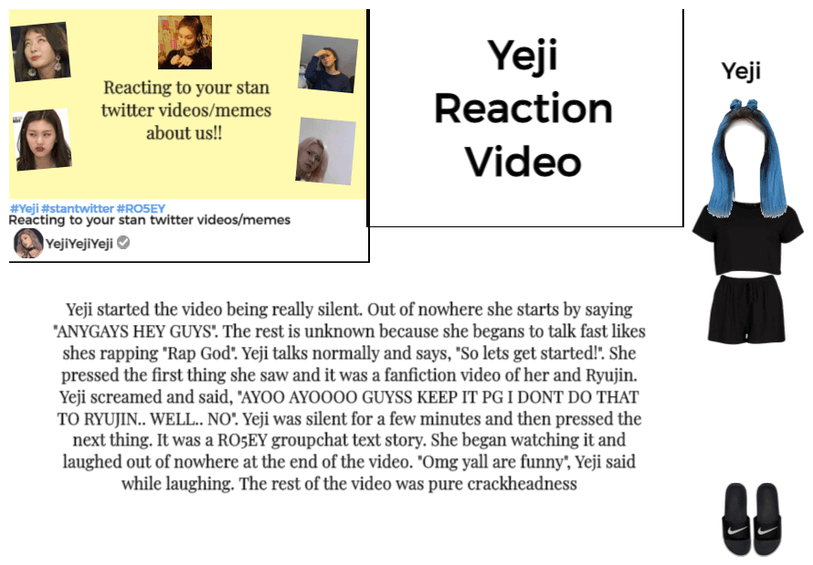 Yeji reaction video