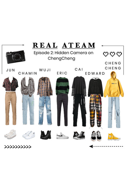 [REAL ATEAM] EPISODE 2 OUTFITS