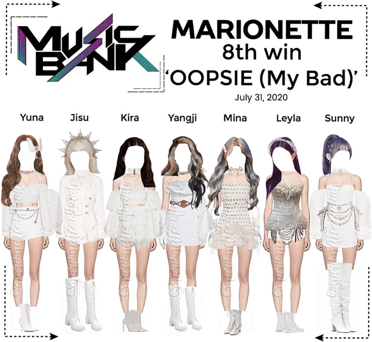 MARIONETTE (마리오네트) [MUSIC BANK] ‘OOPSIE (My Bad)’ | 8th Win