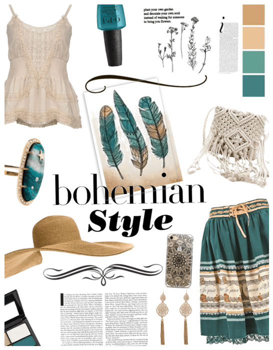 Bohemian Style/summer hat