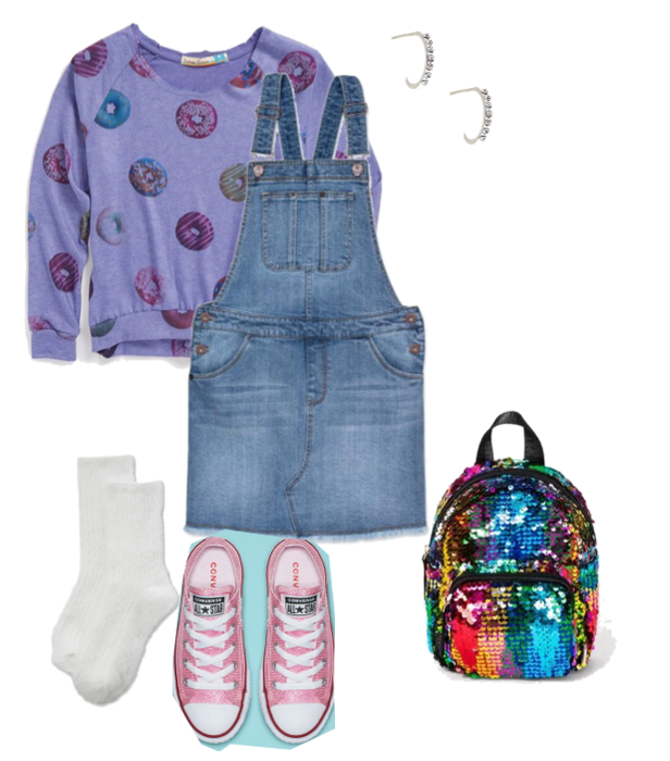 A Girls' School Outfit Idea