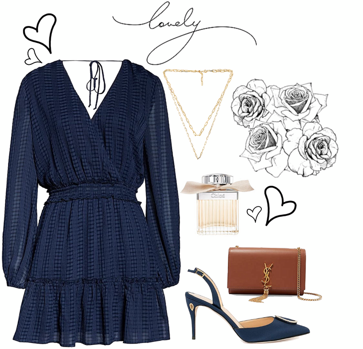 Navy Blue Outfit