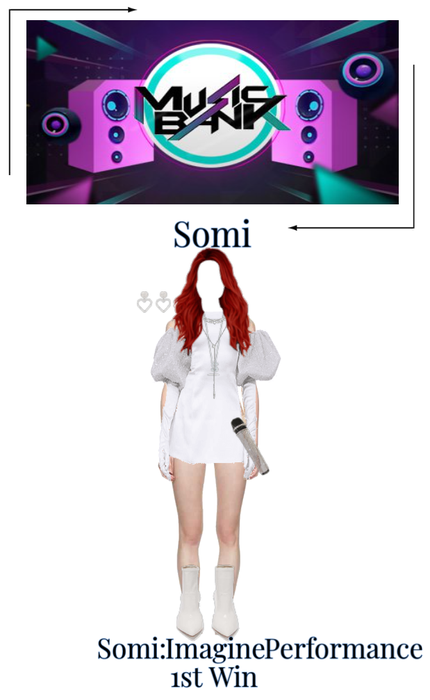 Somi Imagine Performance 1st Win Outfit