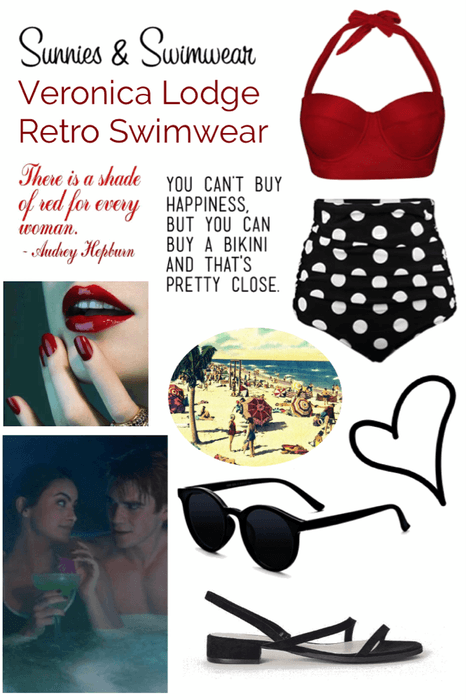 Retro Swimwear: Veronica Lodge