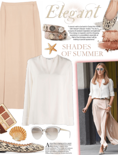 Summer Neutrals - Olivia Palermo Style