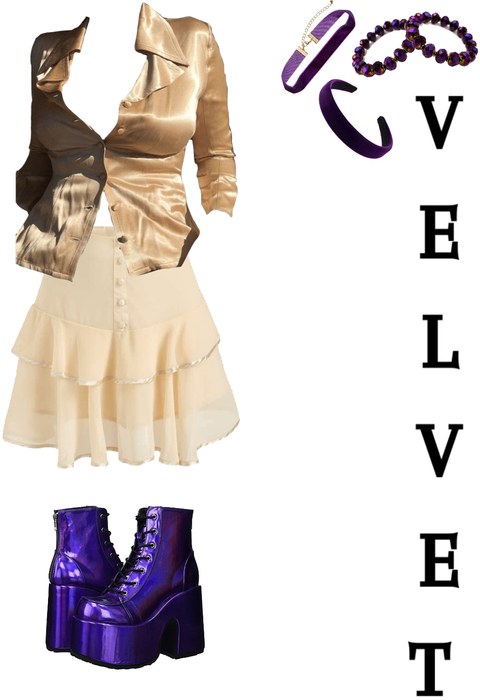 Velvet Inspired Outfit