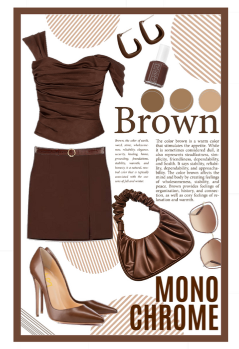 Brown monochrome
