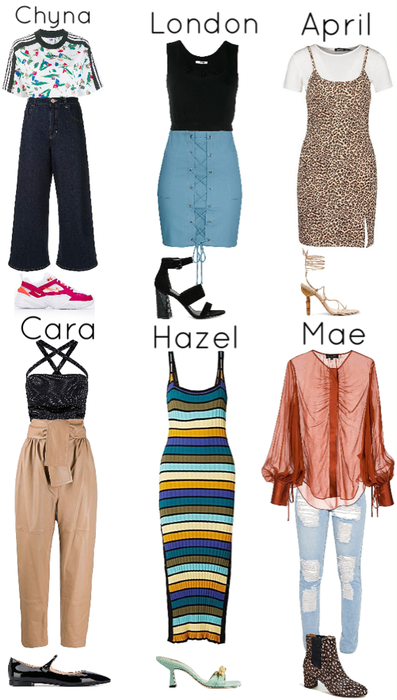 names and fits Outfit