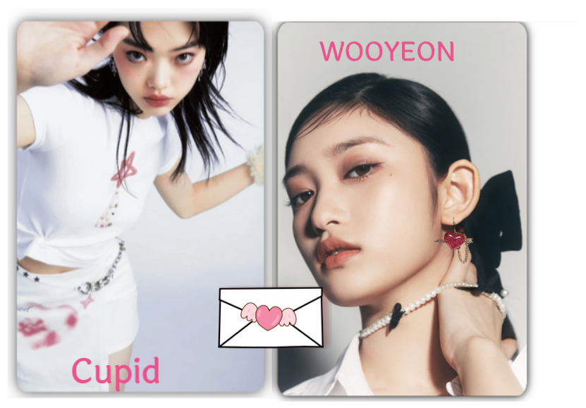 wooyeon's concept photo: cupid