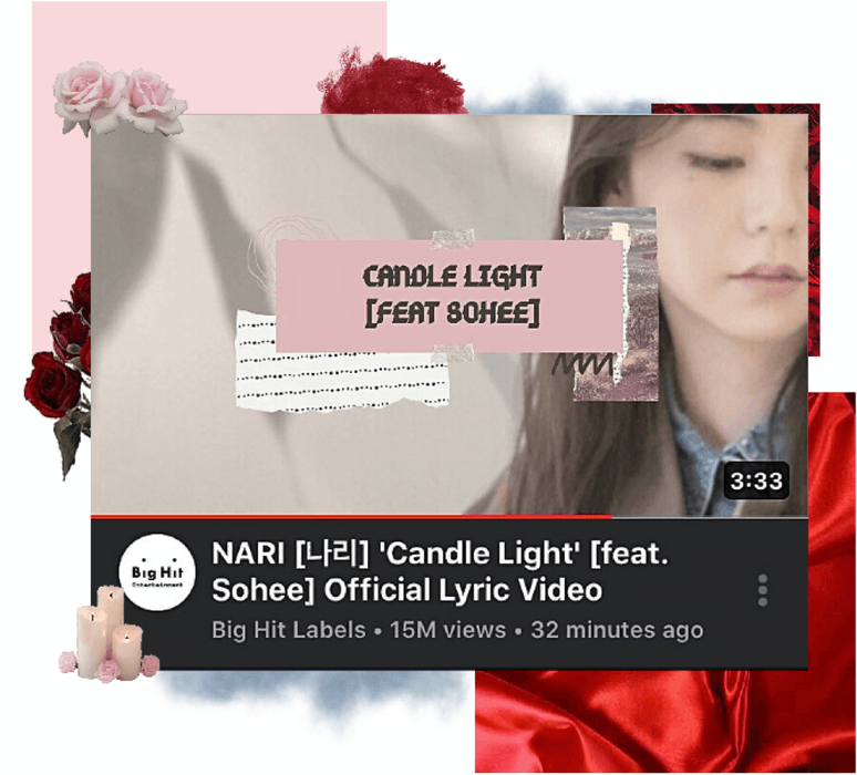 NARI [나리] ‘Candle Light’ Feat. Sohee Official Lyric Video