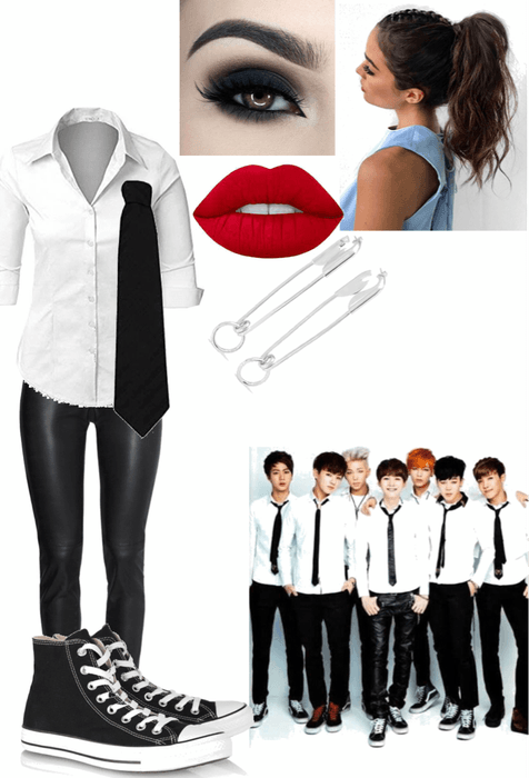 Jina’s Boy in Luv outfit (2)