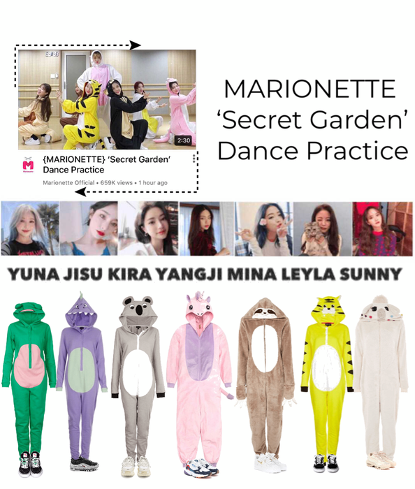 {MARIONETTE} ‘Secret Garden’ Dance Practice