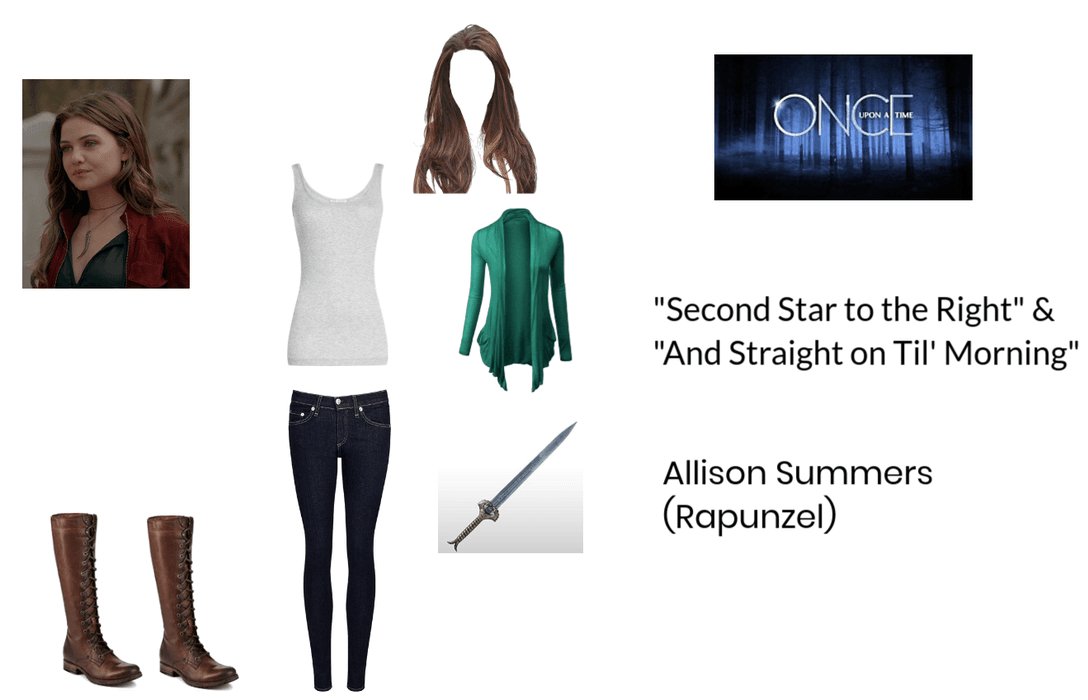 Allison Summers (Rapunzel): OUAT (S2E21 & S2E22)