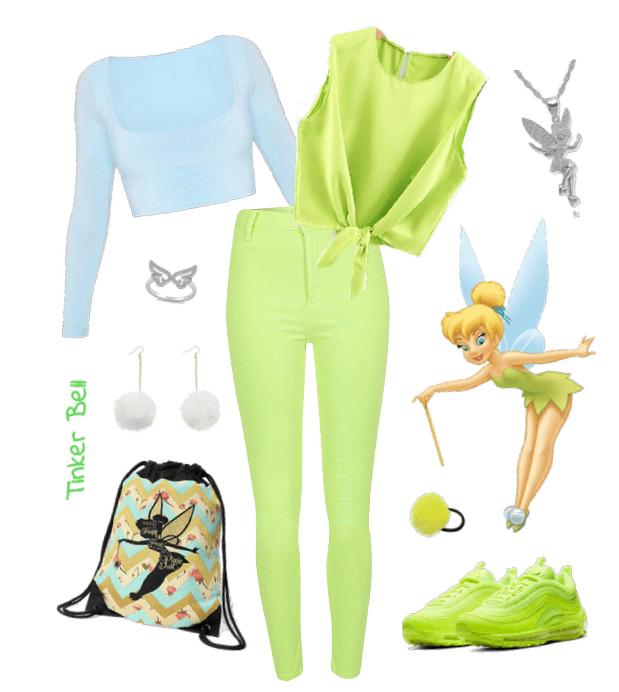 Tinker Bell outfit - Disneybounding - Disney