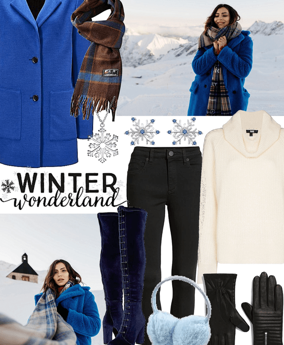 outfit creation for winter - winter wonderland