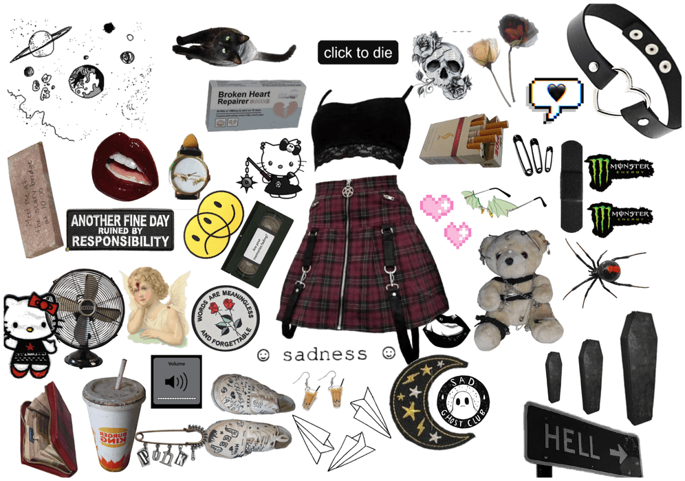 Goth/Grunge Outfit