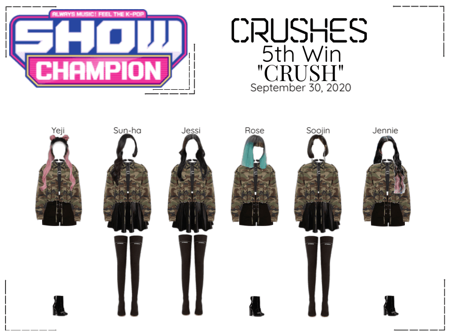 Crushes (호감) "CRUSH" 5th Win