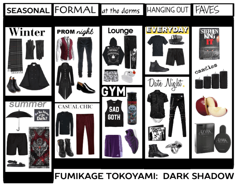 Fumikage Tokoyami's Closet