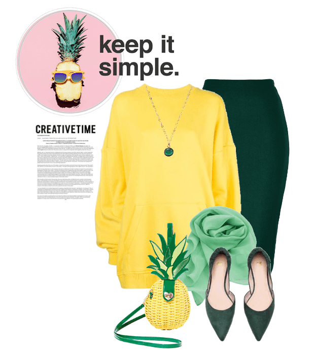 DIY Costume: Pineapple