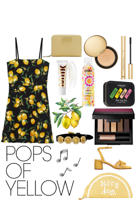pops of yellows