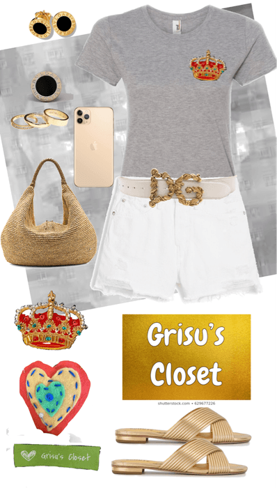 83 La corona, Playera bordada a mano con canutillo y chaquira, diseño exclusivo de Grisú’s Closet