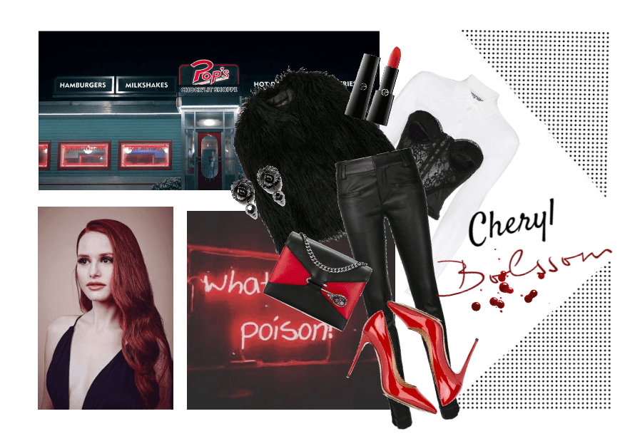 Riverdale's Cheryl Blossom inspired outfit
