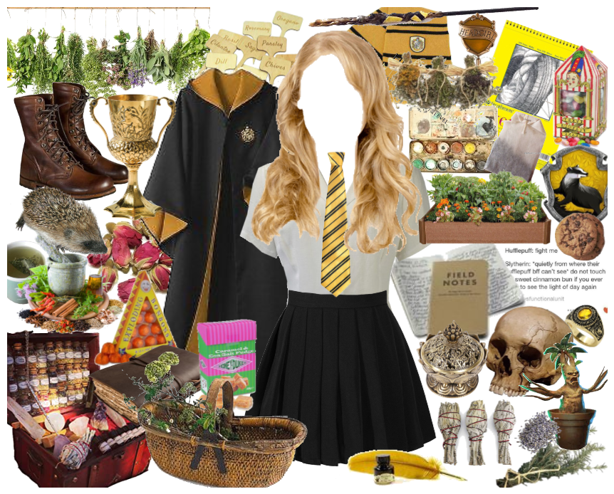 Hufflepuff Girl Outfit