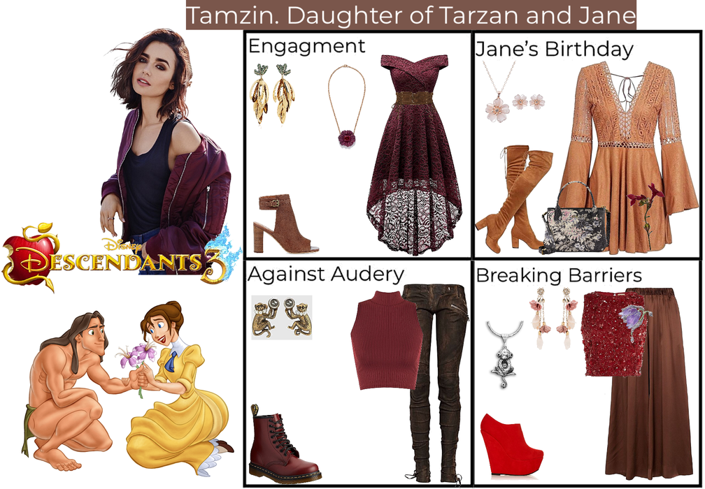 Tamzin. Daughter of Tarzan and Jane. Descendants 3