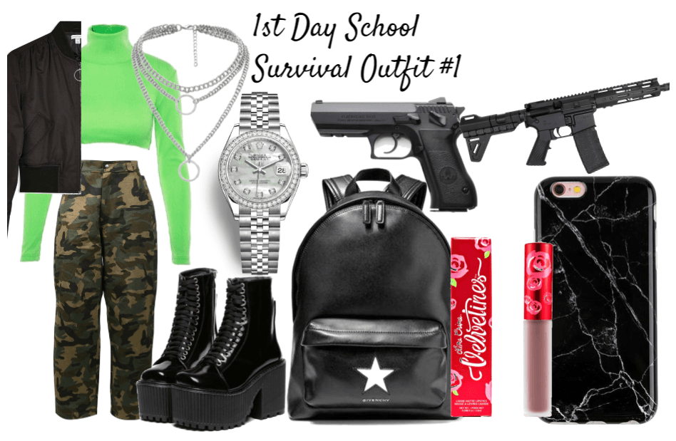 1st Day School Survival Outfit #1