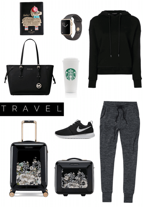 Airport style outfit