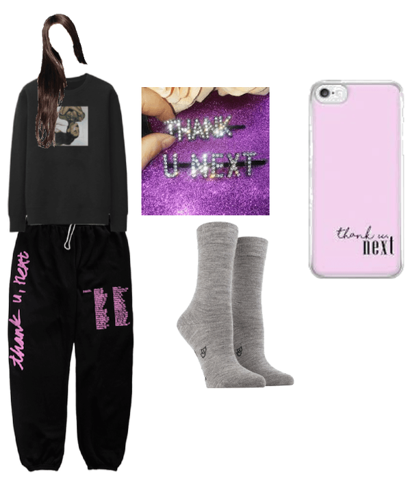 ariana grande stay at home outfit