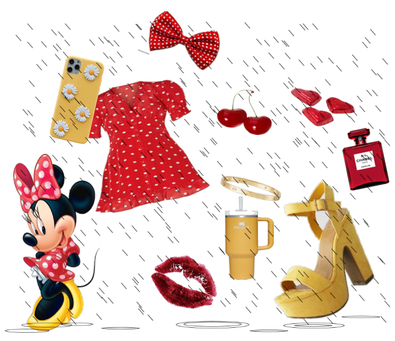 minnie mouse collage