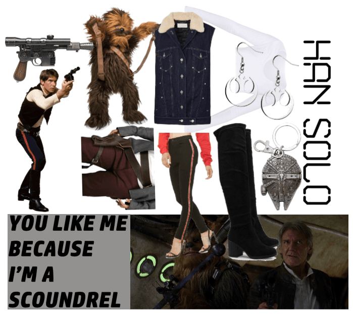 Han Solo Disneybound